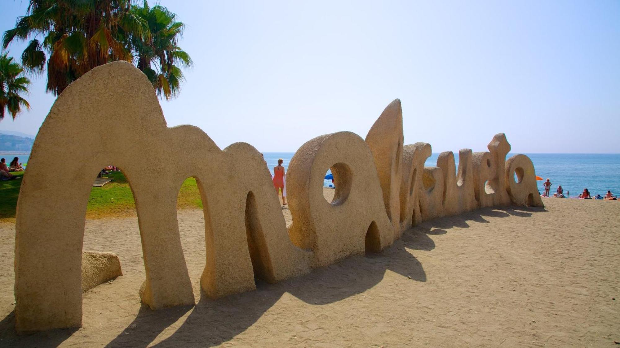 Estudio En Playa La Malagueta Málaga Buitenkant foto