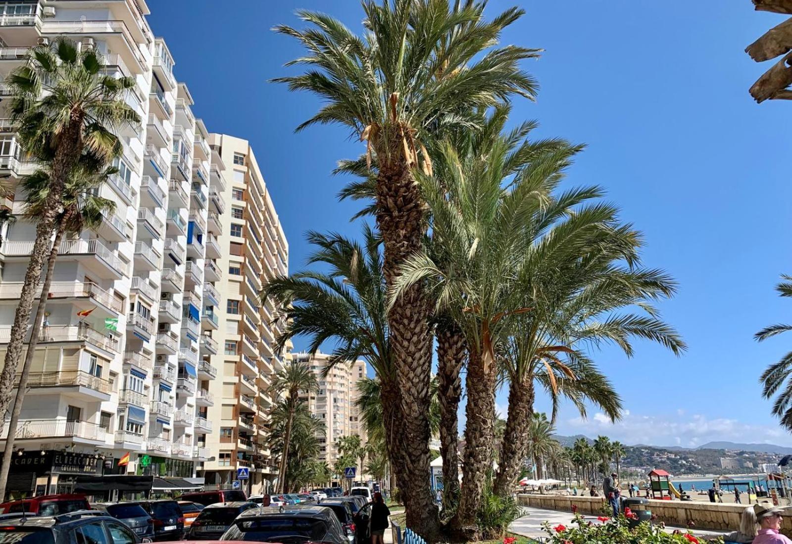 Estudio En Playa La Malagueta Málaga Buitenkant foto